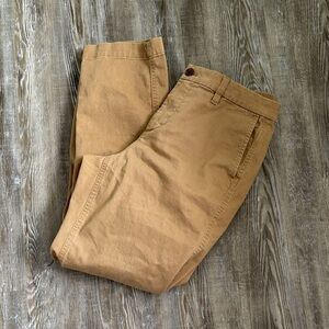 J. Crew Tan Straight Leg Pants